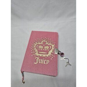 Make It Real Juicy Couture Velvet Locking Journal- Y2K Room Decor